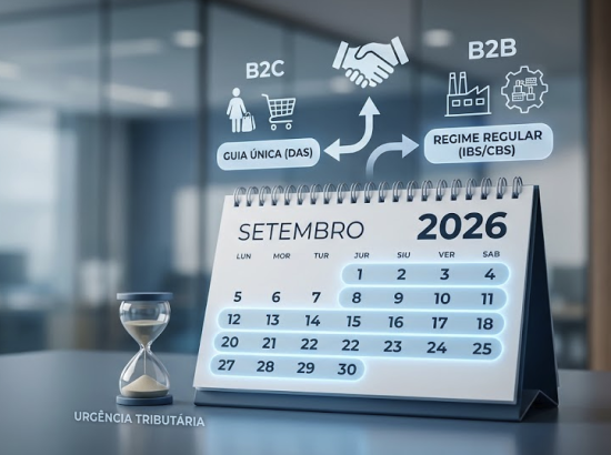 Prepare-se para Setembro 2026, na opção tributaria!
